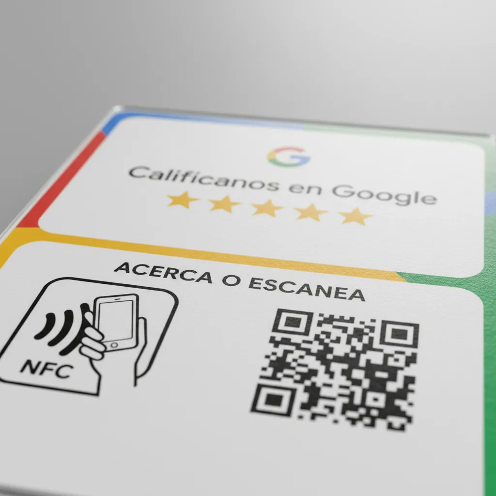 Nfc Tarjeta Blanca De Reseña - Image 4