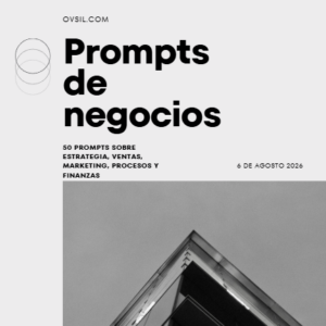 Pack de 50 Prompts de ChatGPT para Negocios | Automatiza, Analiza y Crece